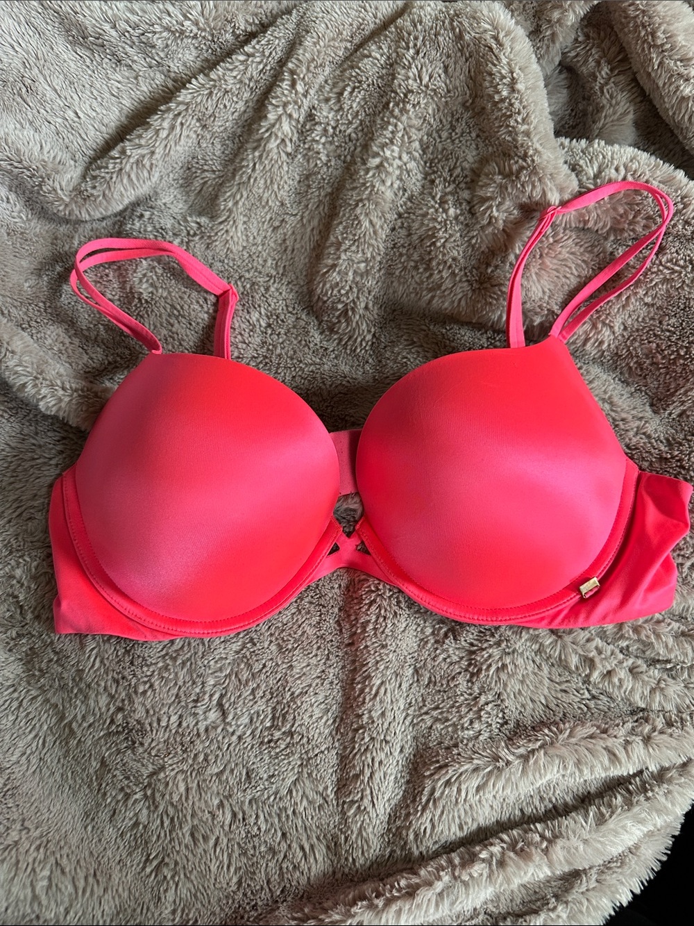 Hot Pink Push-Up Bra - Women Intimates